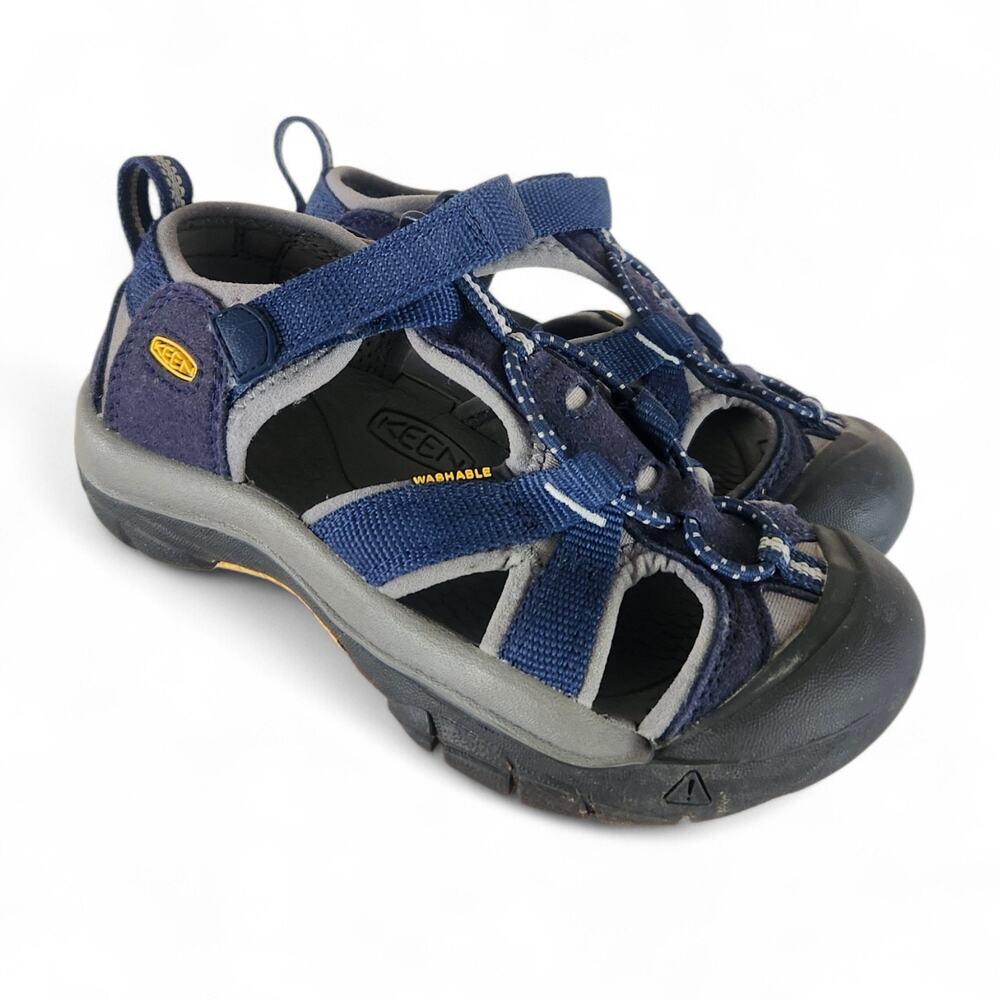 Keen Venice H2 Sandals Little Kids' Size 12 Blue Gray Outdoor Hike Boys Shoes